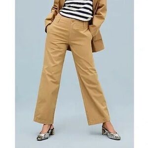 NWT J. Crew Sailor Heritage Chino Pant‎ Pants in Honey Brown Women's Size 28